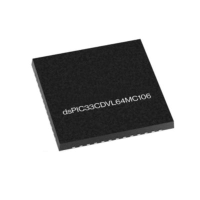 وحدة التحكم الدقيقة MCU DSPIC33CDVL64MC106-I/M8 وحدة تحكم إشارة رقمية 16 بت 100 ميغاهرتز