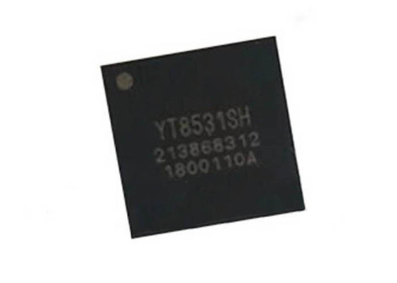 إيثيرنث IC YT8531SH-CA ناقلات استقبال الطبقة الفيزيائية Gigabit Ethernet ذات منفذ واحد