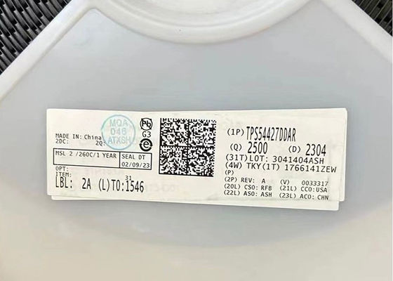 شريحة الدوائر المتكاملة TPS54427DDAR مفاتيح متزامنة واحدة مع FET المتكاملة