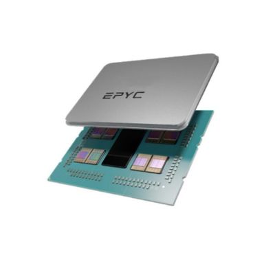 معالج الذكاء الاصطناعي رقاقة 100-000001166 2GHz 16 Core EPYC 8124PN المعالجات
