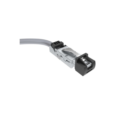 DRPC115009010 الاتصالات مجموعة الكابلات 60 فولت صناعية مستقيمة RJ45 وصلة إلى الذيل