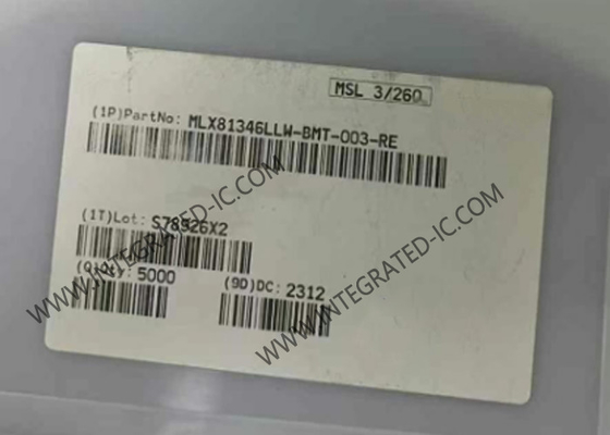 MLX81346LLW-BMT-003-RE رقاقة الدوائر المتكاملة 90KB Flash Smart LIN Pre-Driver QFN-32