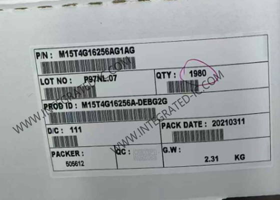 M15T4G16256A  DEBG2G ذاكرة IC رقاقة 933MHz DDR3 SDRAM رقاقة ذاكرة BGA-96