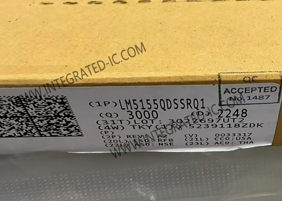 رقاقة الدوائر المتكاملة LM5155QDSSRQ1 غير متزامن تحكم تعزيز 2.2MHz
