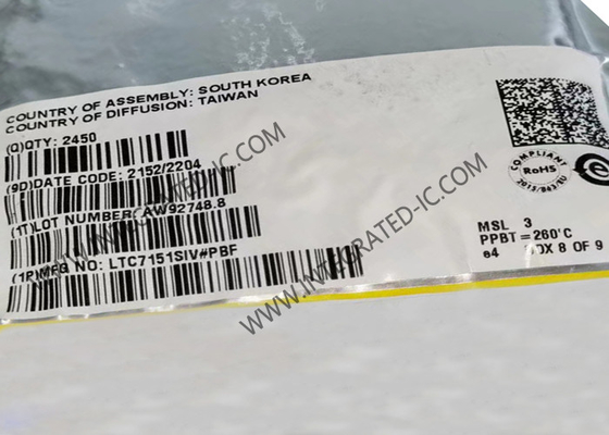 عالية الكفاءة LTC7151SIV 1MHz متزامن متآلف باك محول 28-VFQFN