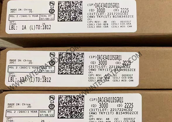 رقاقة الدوائر المتكاملة DAC43401DSGRQ1 8-بيت السيارات الذكية DAC 8-WSON