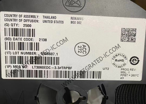 LT3060EDC-3.3 رقاقة الدوائر المتكاملة LDO المنظمات الخطيّة 45 فولت المنظمات الخطيّة الإيجابيّة