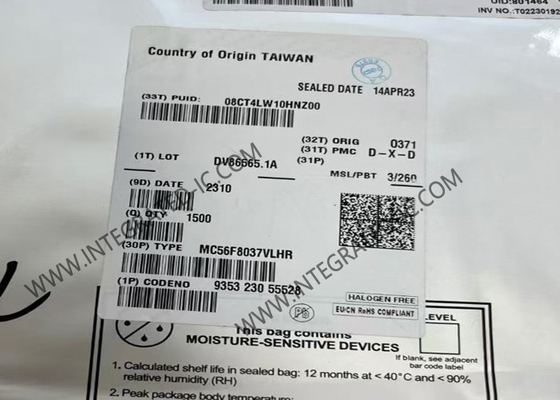 MC56F8037VLHR وحدة التحكم الدقيقة وحدة التحكم الدقيقة وحدة التحكم في الإشارة الرقمية 16 بت حزمة QFP-64