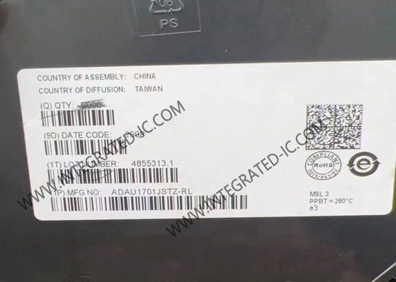 وحدة التحكم الدقيقة MCU ADAU1701JSTZ معالج الصوت SigmaDSP مع ADCs اثنين وأربعة DACs