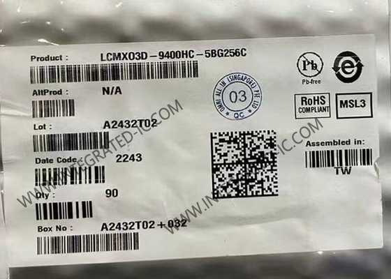 LCMXO3D-9400HC-5BG256C مجموعة بوابة قابلة للبرمجة 256-LFBGA MachXO3D رقائق FPGA