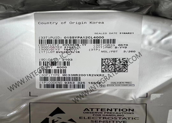 MC33MR2001R2VKR2 وحدة الاتصالات اللاسلكية 76GHz - 77GHz جهاز استقبال الراديو اللاسلكي