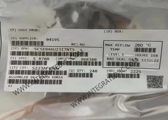 5CSEBA6U23I7NTS مجموعة بوابة قابلة للبرمجة في المجال 925MHz Cyclone® V SE SoC FPGA UBGA-672