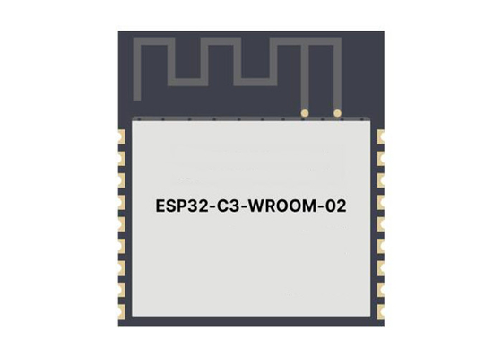 ESP32-C3-WROOM-02-N4 وحدة الاتصال اللاسلكي 2.4GHz Wi-Fi + BT 5 وحدات هوائي PCB