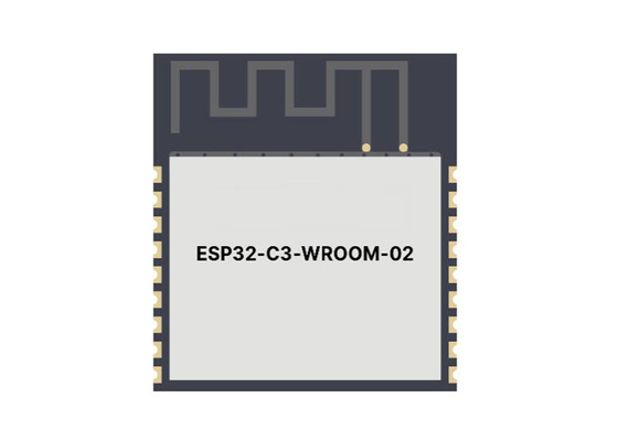 ESP32-C3-WROOM-02-N8 وحدة الاتصالات اللاسلكية الغرض العام Wi-Fi و BT LE وحدة 2.4GHz