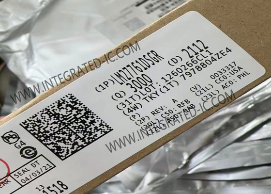 LM27761DSGR رقاقة الدوائر المتكاملة عاكس ضوضاء منخفضة المنظم مع LDO المتكامل