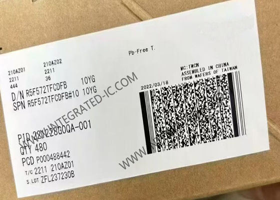 R5F572TFCDFB وحدة التحكم الدقيقة MCU RX 32 بت الكفاءة MCU LFQFP-144 RX72T سلسلة MCU