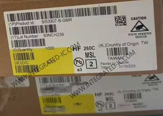 SI53307-B-GMR الدوائر المتكاملة شريحة Jitter Fanout Clock Buffer QFN16 Clock Fanout Buffer
