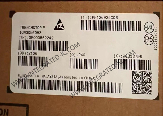 IGW30N60H3 رقاقة الدوائر المتكاملة 600V 30A ترانزستورات IGBT واحدة TO-247