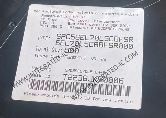 متحكم MCU Chip SPC56EL70L5CBFSR متحكم دقيق لهندسة الطاقة 32 بت