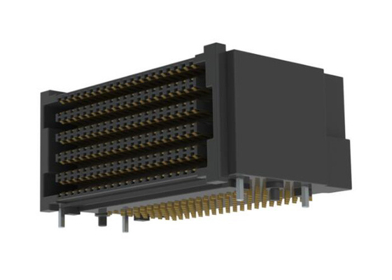 اتصالات SEAF-20-01-S-10-1-RA-TR 56Gbps 2.7A اتصالات التسلسل الزاوية المستقيمة