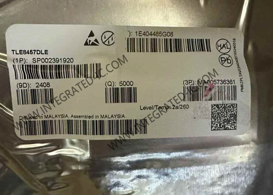 رقاقة الدوائر المتكاملة TLE8457DLE 20kbps جهاز نقل لين متكامل أحادي