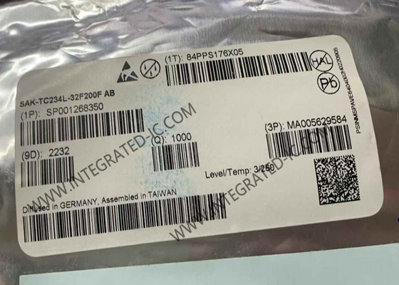 SAK-TC234L-32F200F AB وحدة التحكم الدقيقة MCU وحدة التحكم الدقيقة 32 بت TQFP-144