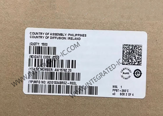 ADG1334BRSZ رقاقة الدائرة المتكاملة 33V رباعي SPDT المفتاحات التناظرية حزمة SSOP-20