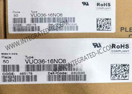 VUO36-16NO8 رقاقة الدوائر المتكاملة 36 أمبير 1600 فولت وحدة جسر المصلح FO-B-5 حزمة