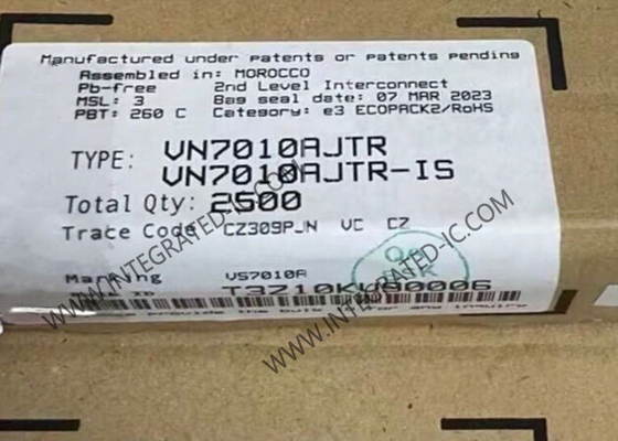 VN7010AJTR رقاقة الدوائر المتكاملة السيارات السائق الجانب العالي مع تعليقات التناظرية متعددة الحواس