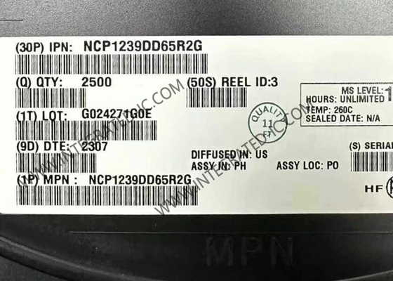NCP1239DD65R2G حلقة متكاملة رقاقة تحكم غير متصل 65kHz تحكم الوضع الحالي