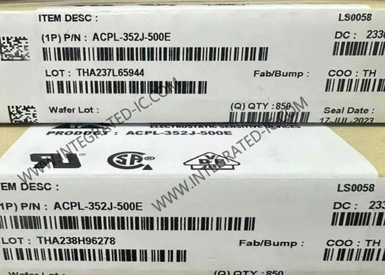 ACPL-352J-500E الدوائر المتكاملة الشريحة بوابة محرك Optocoupler 5A المنطق الخروج Optocouplers