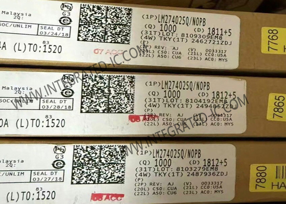LM27402SQ رقاقة الدوائر المتكاملة عالية الأداء المزامنة مكافحة بوك مع استشعار تيار DCR