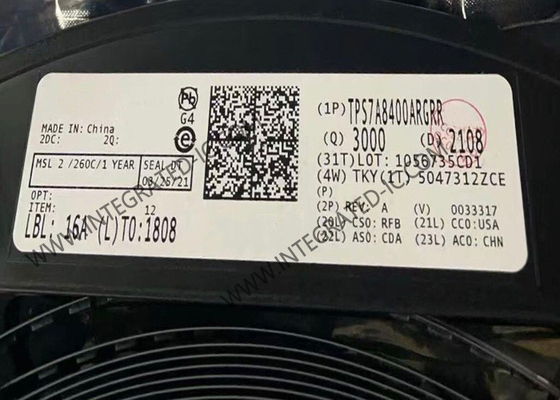 TPS7A8400ARGRR رقاقة الدوائر المتكاملة 3A المنظمات المنخفضة الخروج VQFN20 المنظم LDO