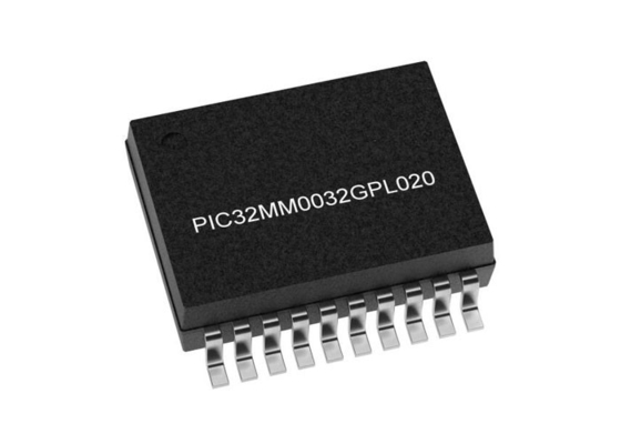 وحدة تحكم دقيقة PIC32MM0032GPL020T-E/SS MCU 32 بت MIPS IC SSOP20