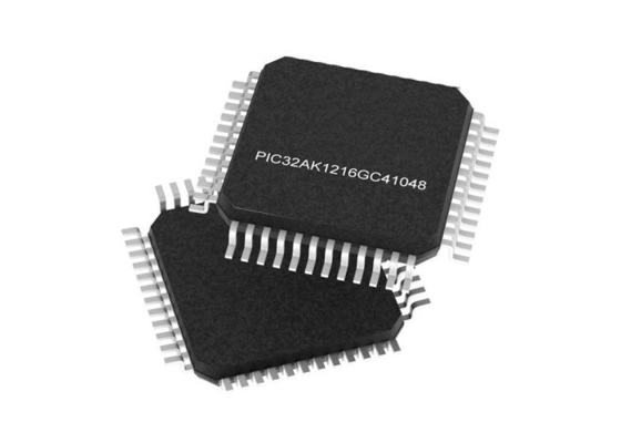 PIC32AK1216GC41048-I/PT متحكم دقيق MCU 32 بت عالي الأداء PIC32A MCUs