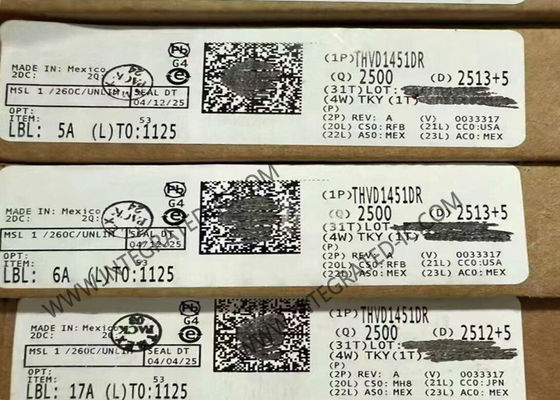 شريحة الدائرة المتكاملة THVD1451DR، جهاز إرسال واستقبال RS-485 من 3.3 فولت إلى 5 فولت مع حماية من التفريغ الكهروستاتيكي IEC ±18 كيلو فولت