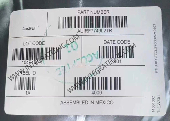 شريحة الدوائر المتكاملة AUIRF7749L2TR سيارة 10 فولت الطاقة واحد MOSFET الترانزستور