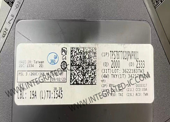 TPS7B7702QPWPRQ1 رقاقة الدوائر المتكاملة الهوائية ذات القناة المزدوجة LDO مع حس التيار