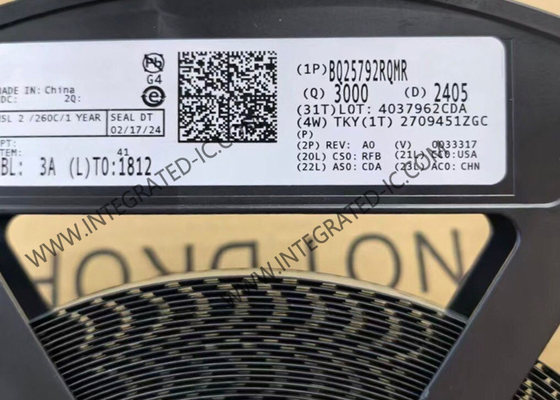 رقاقة الدائرة المتكاملة BQ25792RQMR شاحن بطارية 5A 1-4 خلية Buck Boost IC
