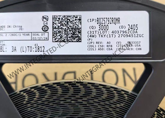 BQ25792RQMR رقاقة الدوائر المتكاملة 5A شاحن بطارية Buck-Boost مع مختار إدخال مزدوج