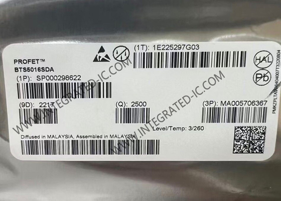 BTS5016SDA رقاقة الدائرة المتكاملة 1 قناة مفاتيح الطاقة الذكية عالية الجانب