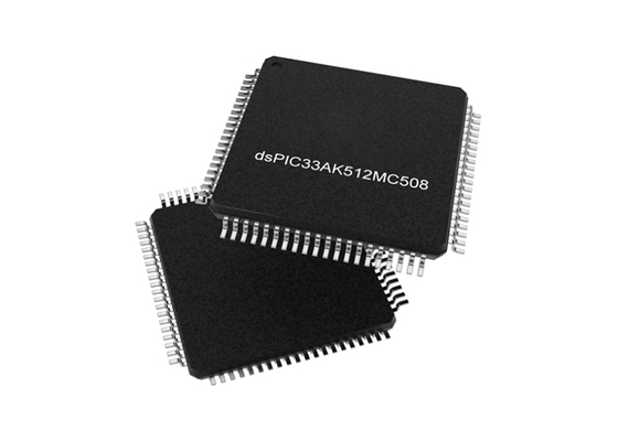 DSPIC33AK512MC508-I/PT وحدة التحكم الدقيقة MCU عالية الأداء 32 بت DSC مع وحدة الفقرة العائمة