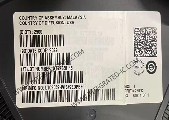 LTC2052HVIS شريحة الدائرة المتكاملة مكبرات التشغيل SOIC14 رباعية صفر الانجراف مكبرات الصوت