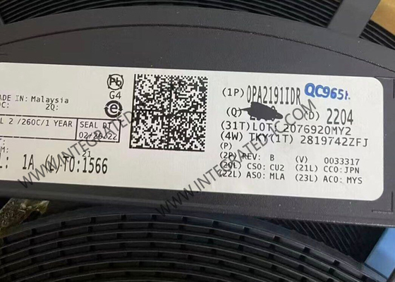 OPA2191IDR رقاقة الدائرة المتكاملة 36 فولت CMOS الدقة E-trim TM مكبر التشغيل