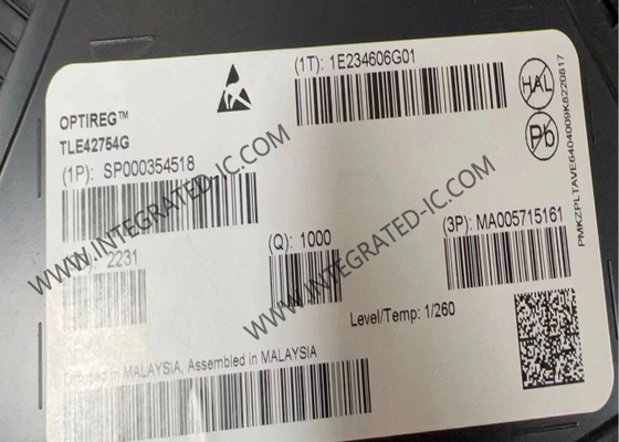 شريحة الدائرة المتكاملة TLE42754G منظم جهد خطي منخفض التسرب للسيارات