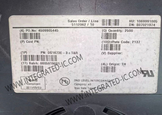 DS1673E-3 رقاقة الدوائر المتكاملة ساعة الوقت الحقيقي جهاز تحكم النظام المحمول TSSOP-20