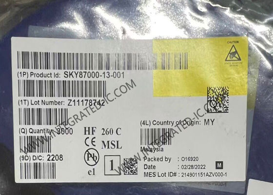 شريحة دائرة متكاملة SKY87000-13-001 منظم جهد تنحي مع منظم جهد منخفض التسرب بتجاوز تلقائي