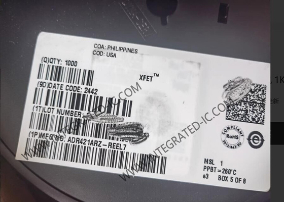 شريحة الدائرة المتكاملة ADR421ARZ 2.5 فولت مراجع جهد منخفض الضوضاء XFET SOIC8