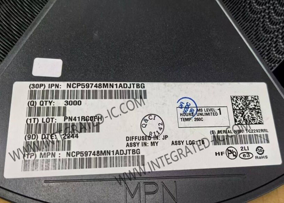 NCP59748MN1ADJTBG رقاقة الدوائر المتكاملة LDO المنظم 1.5A المنظمات منخفضة الانقطاع