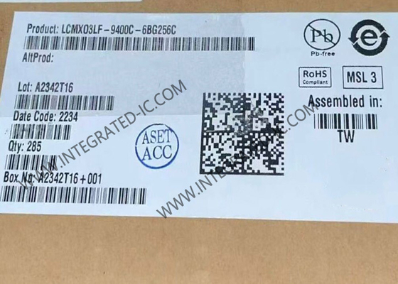 MachXO3 FPGA IC LCMXO3LF-9400C-6BG256C رقاقة الدائرة المتكاملة 256-LFBGA IC Chips
